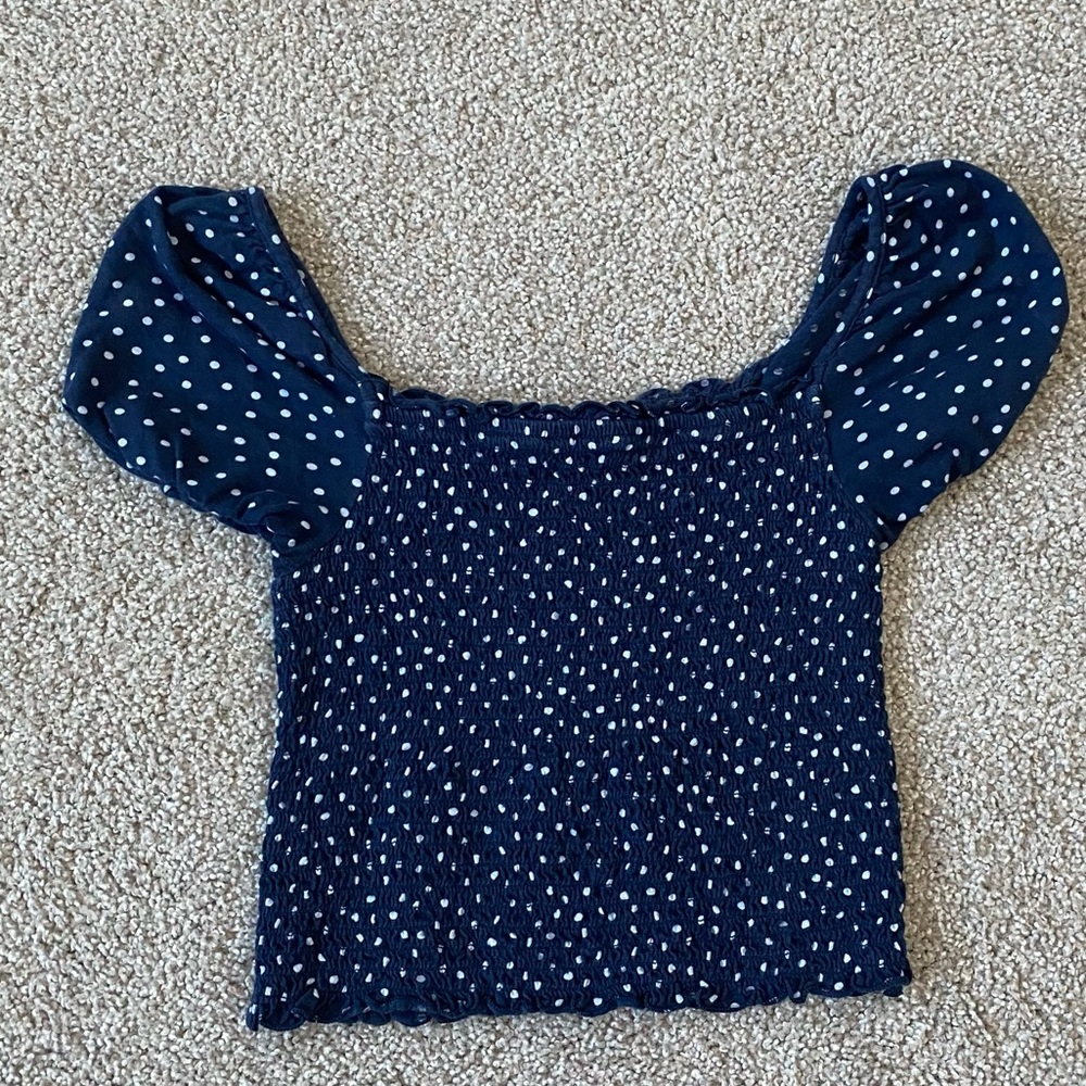 blue blouse